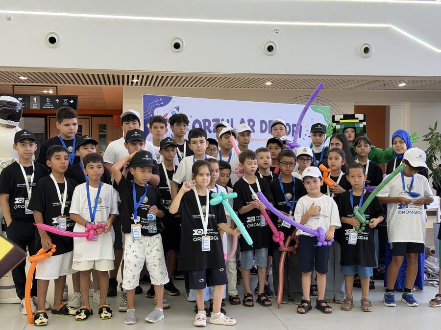 A moment from the summer camp