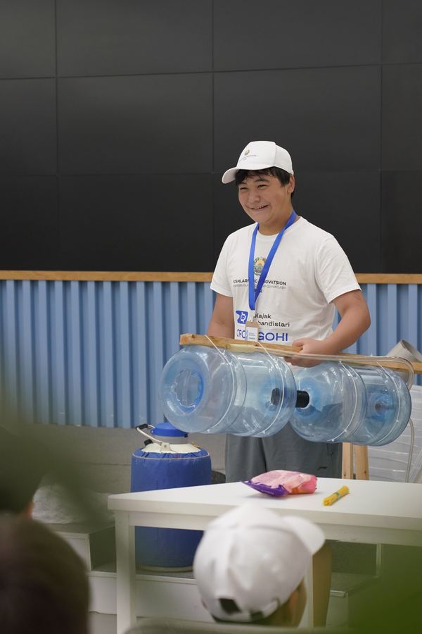 A moment from the summer camp