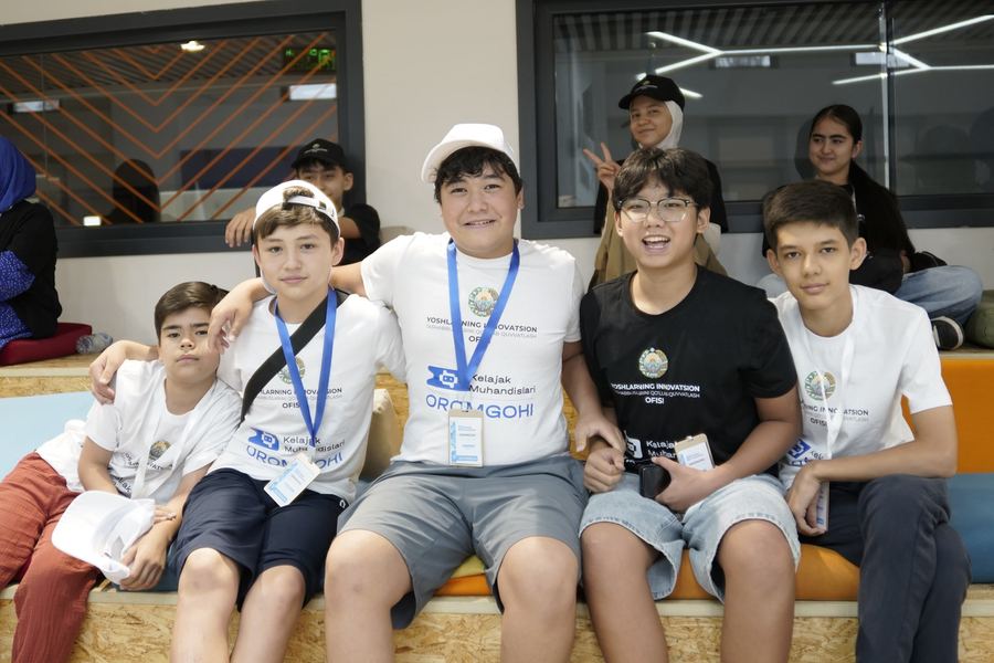 A moment from the summer camp