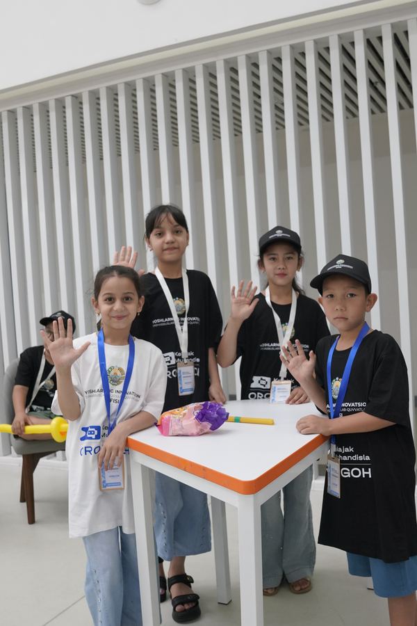 A moment from the summer camp