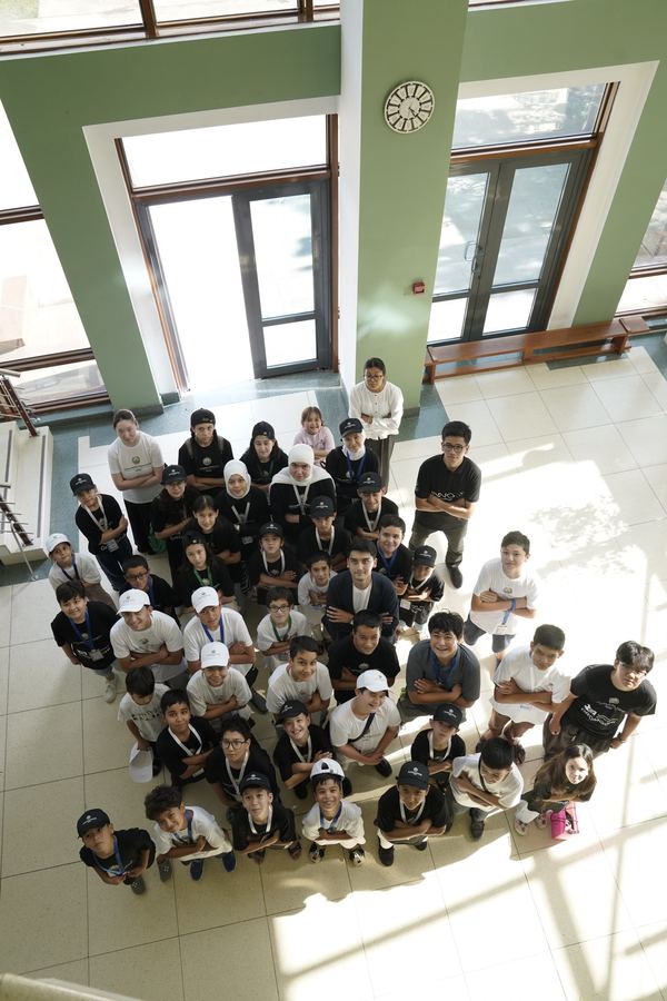 A moment from the summer camp